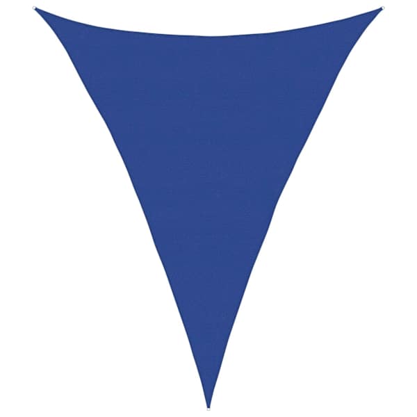 vidaXL p&auml;ikesevari puri 160 g/m&sup2; kolmnurkne sinine 5x6x6 m HDPE