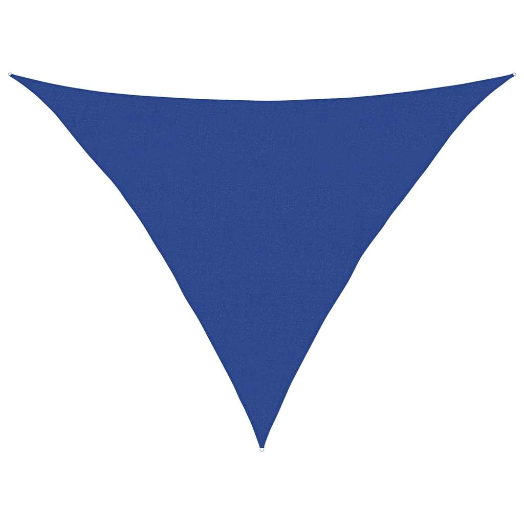 vidaXL StĂ­nicĂ­ plachta 160 g/mÂ˛ trojĂşhelnĂ­k modrĂˇ 5 x 5 x 6 m HDPE