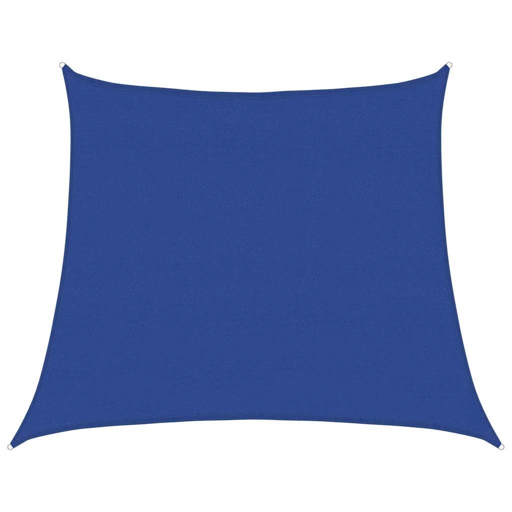 vidaXL Stínicí plachta 160 g/m² lichoběžník modrá 4/5 x 4 m HDPE