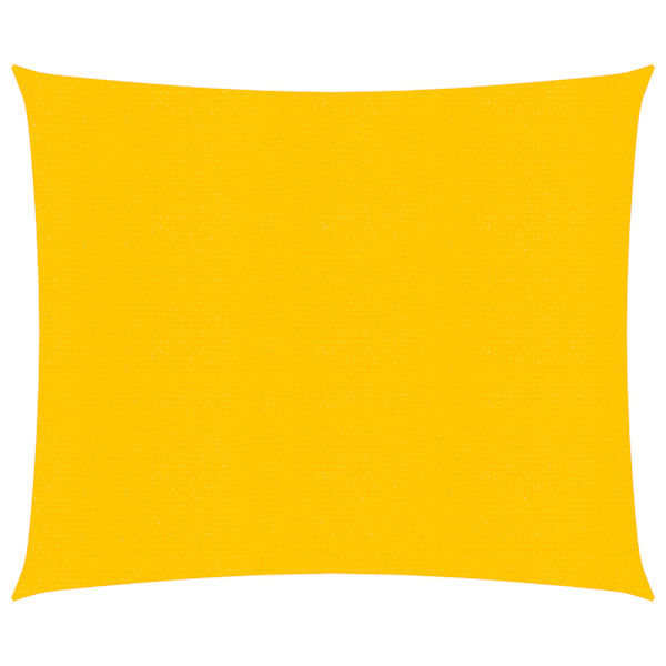 vidaXL p&auml;ikesepuri 160 g/m&sup2; kandiline, kollane , 5x5 m, HDPE
