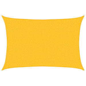 vidaXL p&auml;ikesepuri 160 g/m&sup2; ristk&uuml;lik, kollane , 2x2,5 m, HDPE