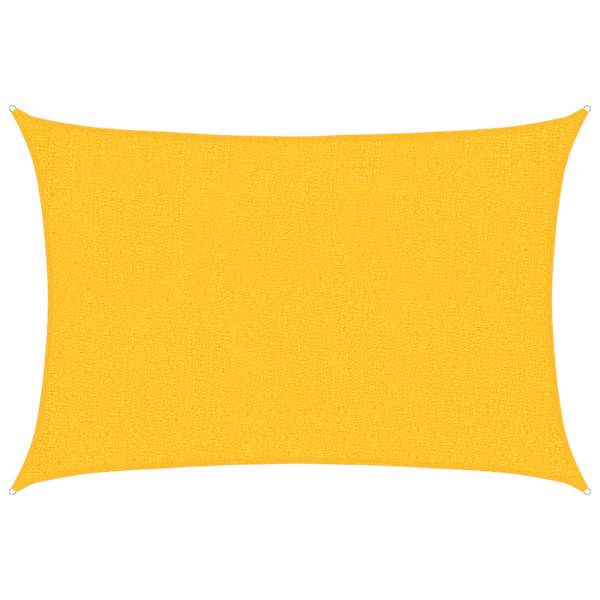 vidaXL p&auml;ikesepuri 160 g/m&sup2; ristk&uuml;lik, kollane , 2x2,5 m, HDPE