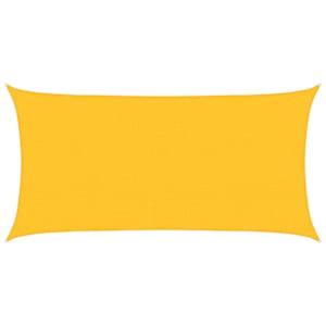 vidaXL p&auml;ikesepuri 160 g/m&sup2; kollane, 2 x 4 m, HDPE