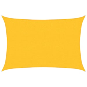 Stínící plachta 160 g/m² žlutá 2,5 x 3,5 m HDPE - obrázek 2