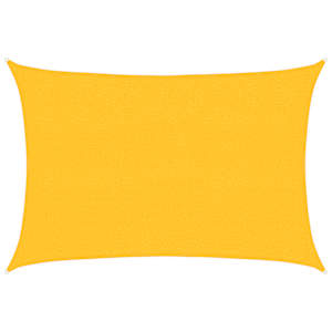Stínící plachta 160 g/m² žlutá 2,5 x 4 m HDPE - obrázek 2