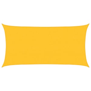 Stínící plachta 160 g/m² žlutá 2,5 x 4,5 m HDPE - obrázek 2