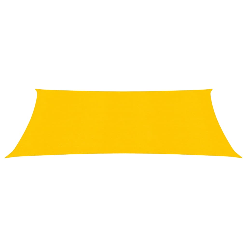 vidaXL Платно-сенник, 160 г/м², жълто, 2,5x4,5 м, HDPE