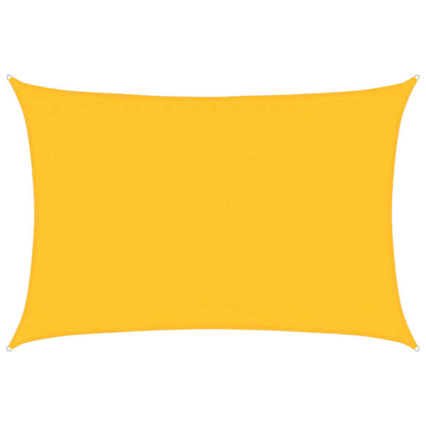 vidaXL p&auml;ikesepuri 160 g/m&sup2; ristk&uuml;lik, kollane , 3,5x5 m, HDPE