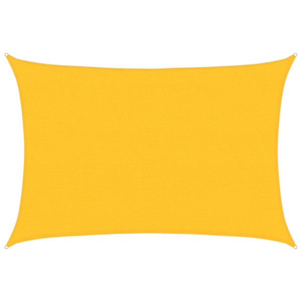 vidaXL p&auml;ikesepuri 160 g/m&sup2; ristk&uuml;lik, kollane , 4x6 m, HDPE