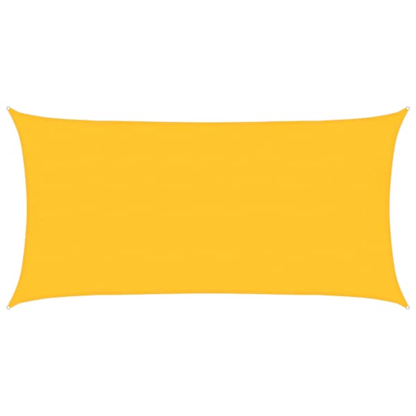 vidaXL p&auml;ikesepuri 160 g/m&sup2; ristk&uuml;lik, kollane , 4x7 m, HDPE