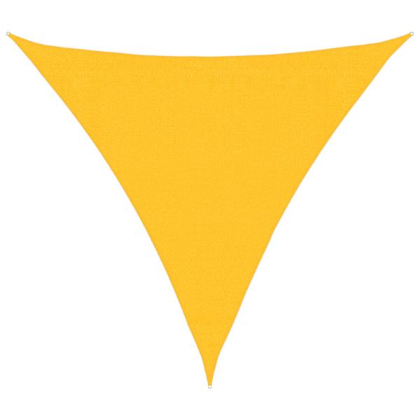 vidaXL p&auml;ikesepuri, 160 g/m&sup2; kollane, 3,6 x 3,6 x 3,6 m, HDPE