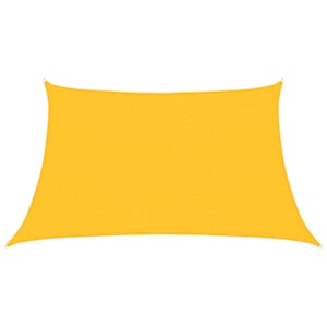 Stínící plachta 160 g/m² žlutá 3/4 x 2 m HDPE - obrázek 2