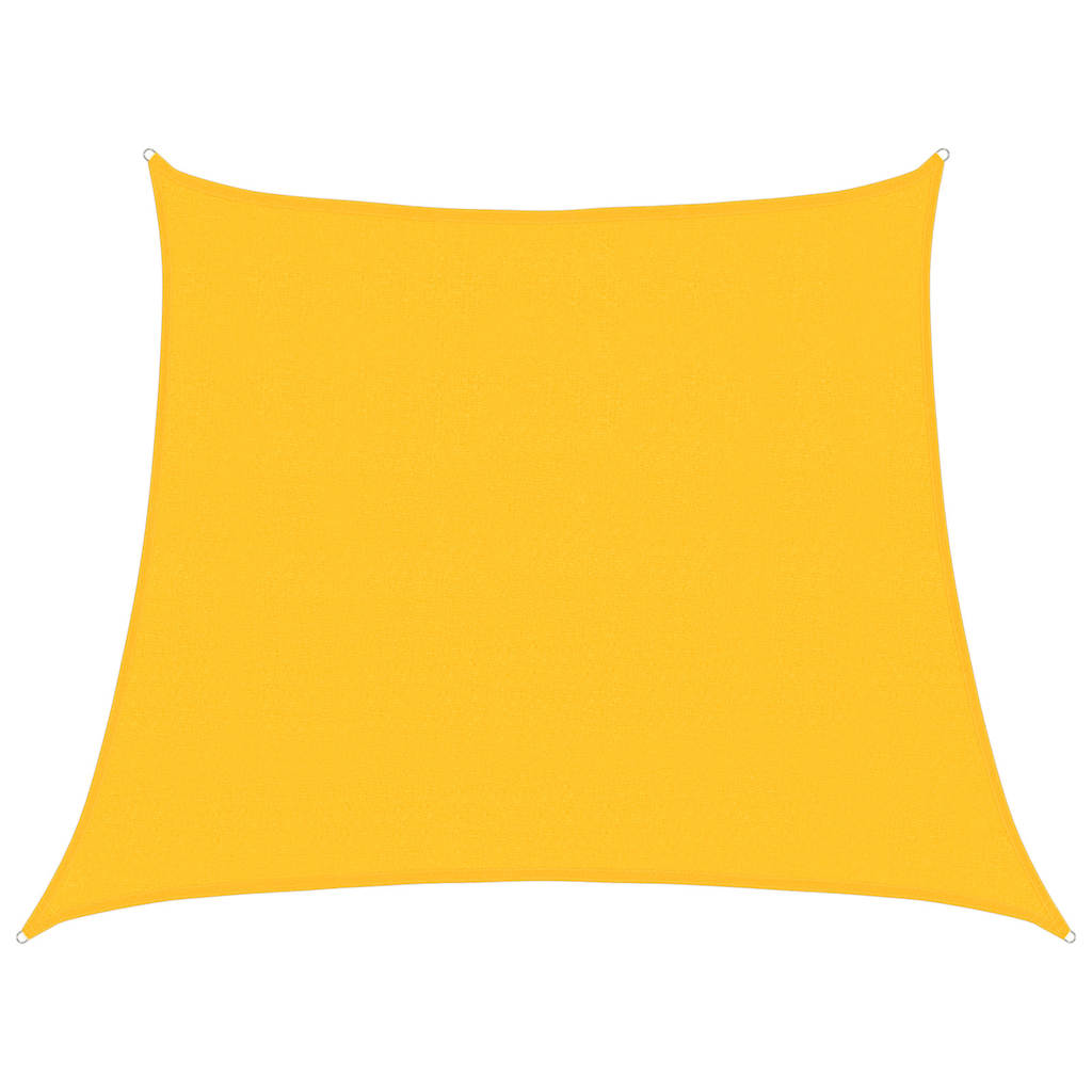 vidaXL Tieniaca plachta 160 g/m² žltá 3/4x3 m HDPE
