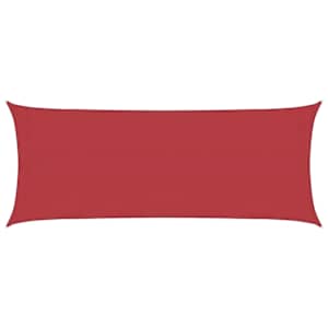Plachta proti slunci 160 g/m² červená 2 x 5 m HDPE - obrázek 2
