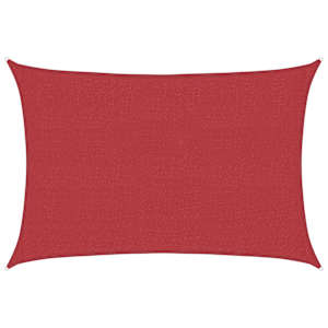 Stínící plachta 160 g/m² červená 4 x 5 m HDPE - obrázek 2