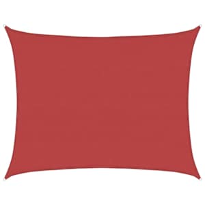 Stínící plachta 160 g/m² červená 6 x 7 m HDPE - obrázek 2