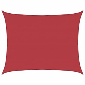 Stínící plachta 160 g/m² červená 6 x 8 m HDPE - obrázek 2