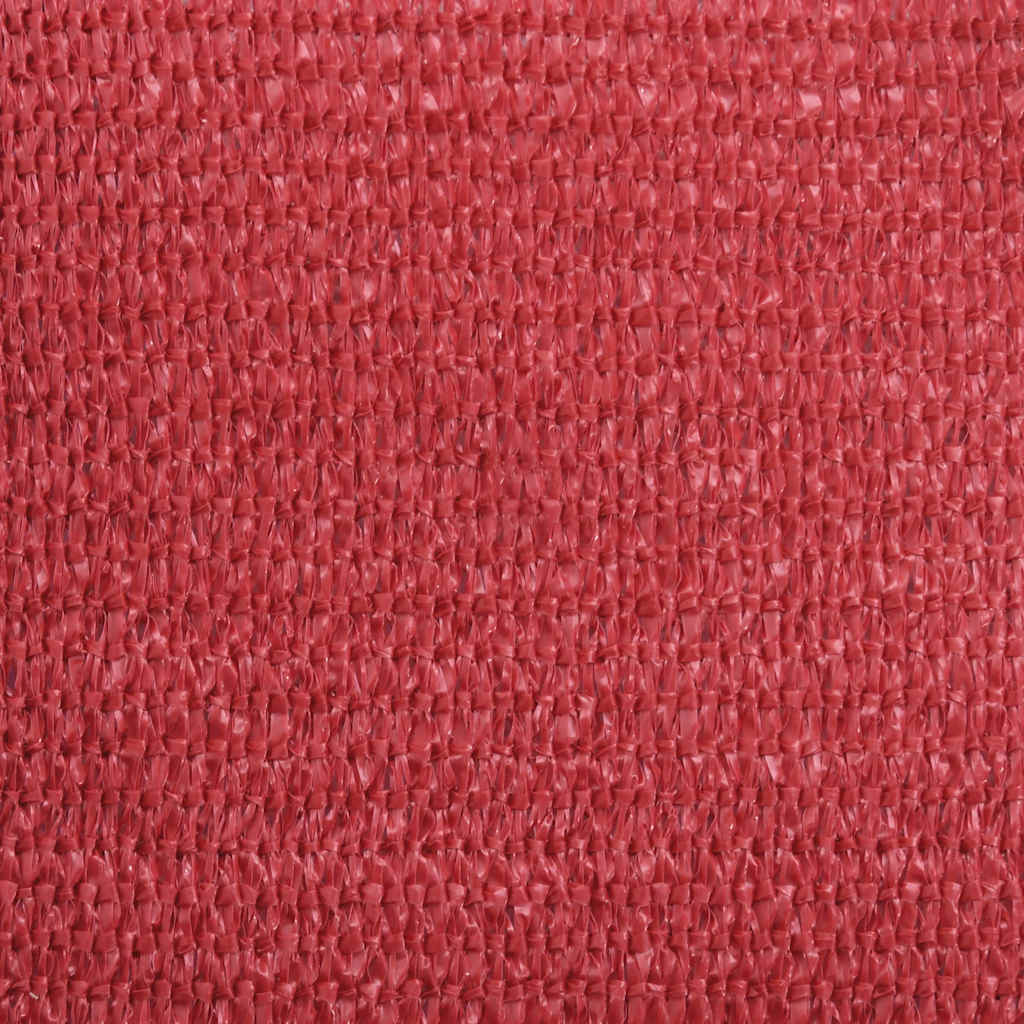 Zonnezeil 160 g/m² 3x4x4 m HDPE rood image 9