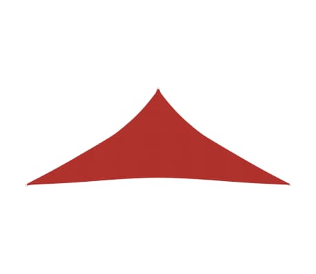 vidaXL Sunshade Sail 160 g/m² Red 3x4x4 m HDPE