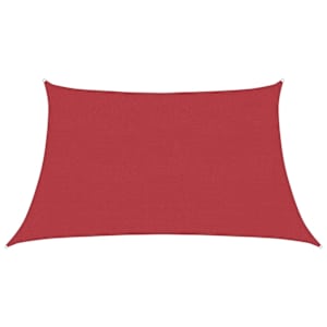 vidaXL p&auml;ikesepuri 160 g/m&sup2;, punane, 3/4 x 2 m, HDPE