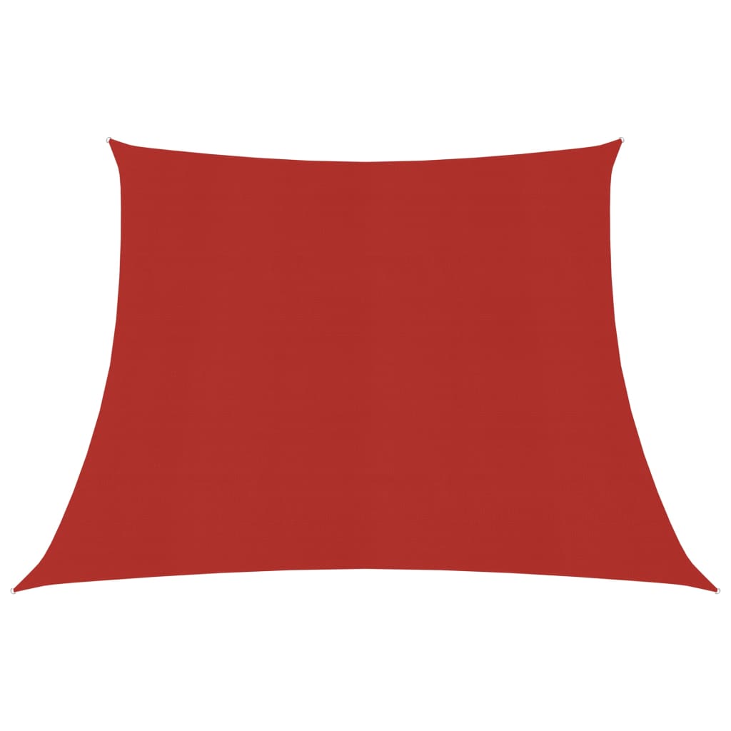 Sonnensegel 160 g/m² Rot 4/5×3 m HDPE kaufen