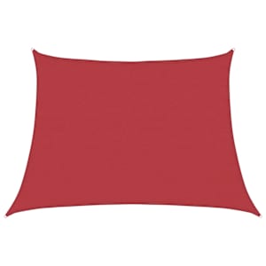 Stínící plachta 160 g/m² červená 4/5 x 3 m HDPE - obrázek 2