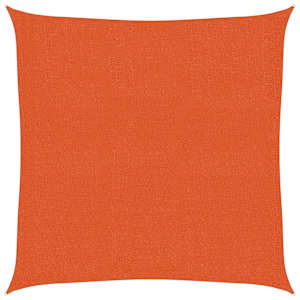 Stínící plachta 160 g/m² oranžová 3 x 3 m HDPE - obrázek 2
