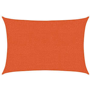Stínící plachta 160 g/m² oranžová 2 x 2,5 m HDPE - obrázek 2