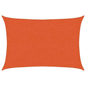 Stínící plachta 160 g/m² oranžová 2 x 3 m HDPE - obrázek 2