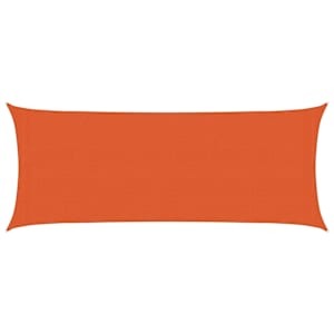 Stínící plachta 160 g/m² oranžová 2 x 4,5 m HDPE - obrázek 2