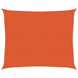 Stínící plachta 160 g/m² oranžová 2,5 x 3 m HDPE - obrázek 2