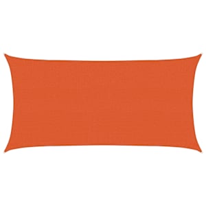 Stínící plachta 160 g/m² oranžová 2,5 x 4,5 m HDPE - obrázek 2