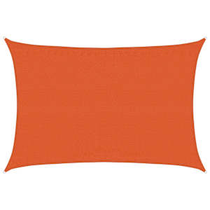 Stínící plachta 160 g/m² oranžová 3,5 x 4,5 m HDPE - obrázek 2