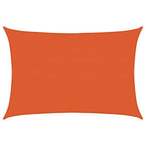 Stínící plachta 160 g/m² oranžová 3,5 x 5 m HDPE - obrázek 2