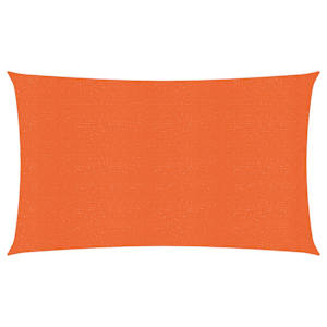 Plachta proti slunci 160 g/m² obdélník oranžová 4 x 7 m HDPE - obrázek 2