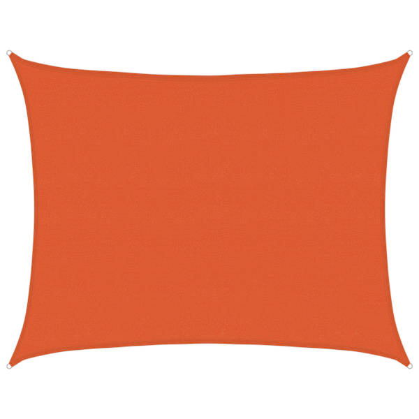 vidaXL p&auml;ikesevari puri 160 g/m&sup2; ristk&uuml;likukujuline oranž 6 x 7 m HDPE