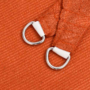 Stínící plachta 160 g/m² oranžová 3 x 3 x 4,2 m HDPE - obrázek 6