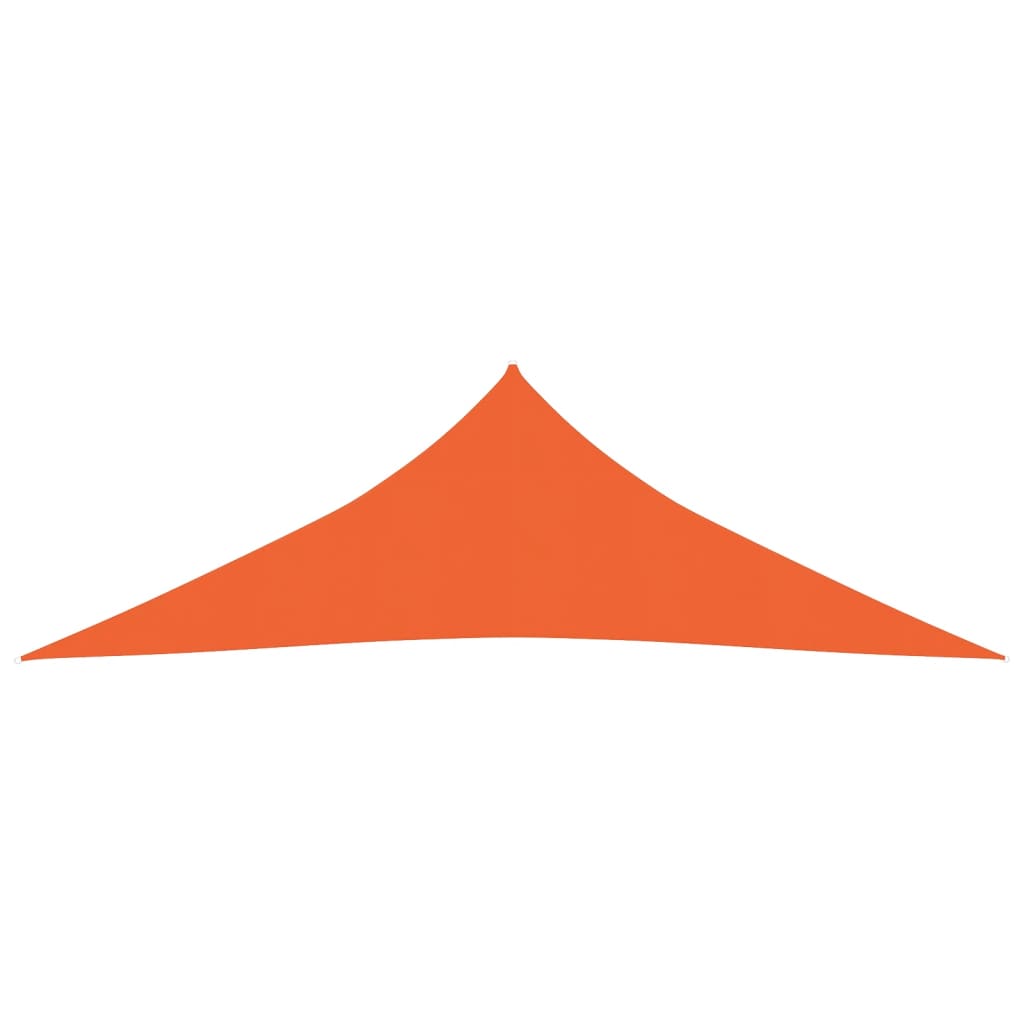 Pânză parasolar, portocaliu, 4x5x5 m, 160 g/m², HDPE