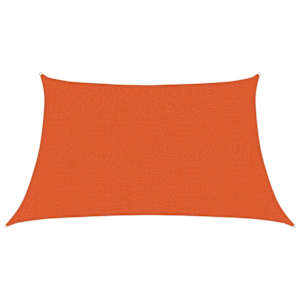 vidaXL p&auml;ikesevari puri 160 g/m&sup2; trapets oranž 3/4 x 2 m HDPE