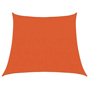 Stínicí plachta 160 g/m² lichoběžník oranžová 3/4 x 3 m HDPE - obrázek 2