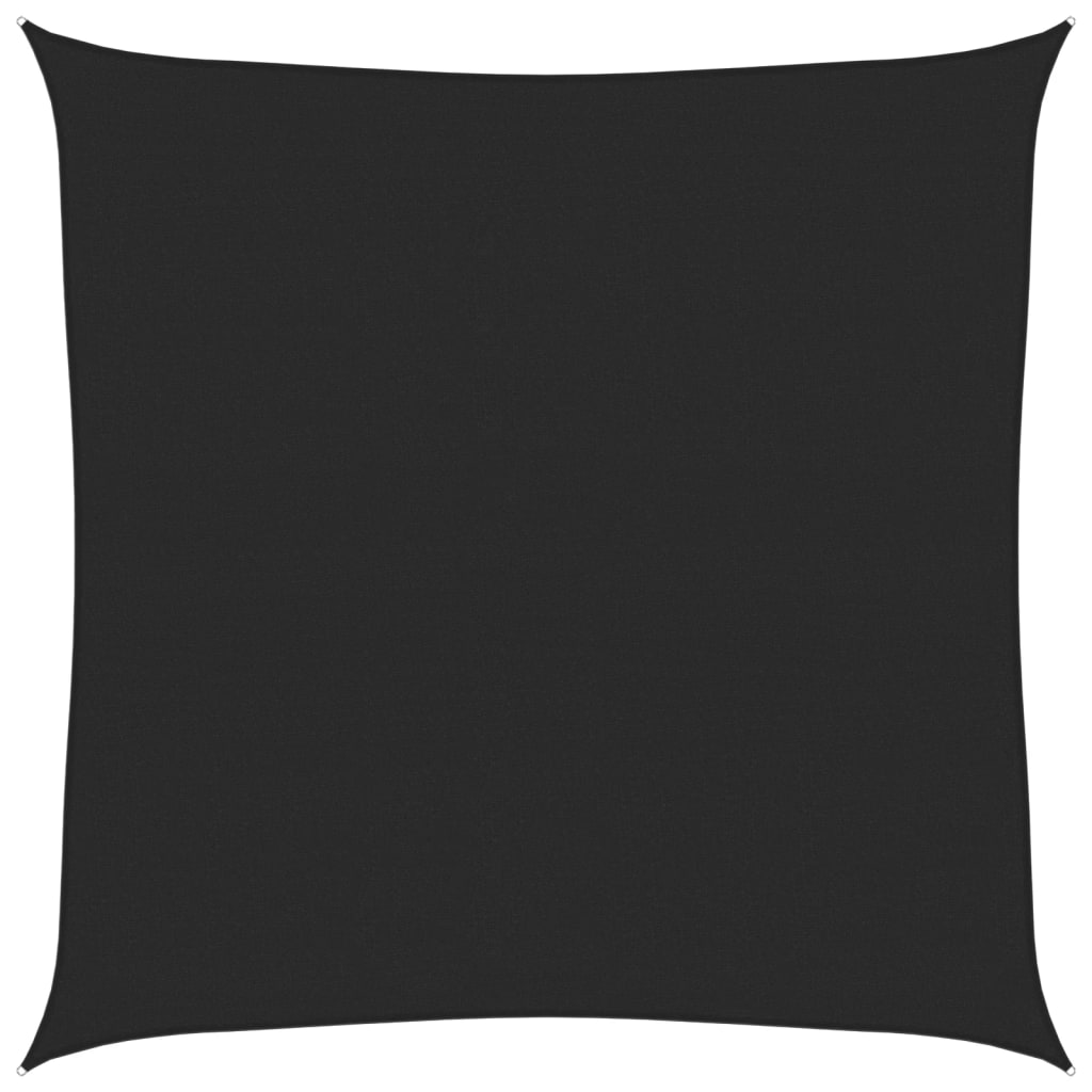 vidaXL StĂ­nĂ­cĂ­ plachta 160 g/mÂ˛ ÄŤernĂˇ 4,5 x 4,5 m HDPE