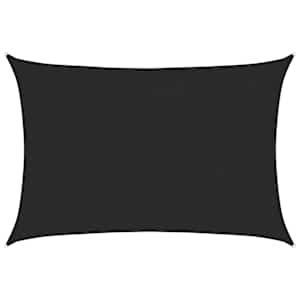 Stínící plachta 160 g/m² černá 2 x 3 m HDPE - obrázek 2