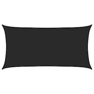 Stínící plachta 160 g/m² černá 2 x 4 m HDPE - obrázek 2