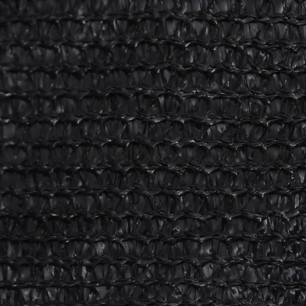 Pânză parasolar, negru, 2x4,5 m, HDPE, 160 g/m²