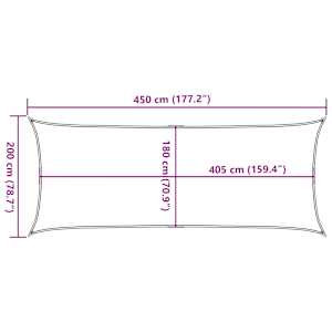 Stínící plachta 160 g/m² černá 2 x 4,5 m HDPE - obrázek 10