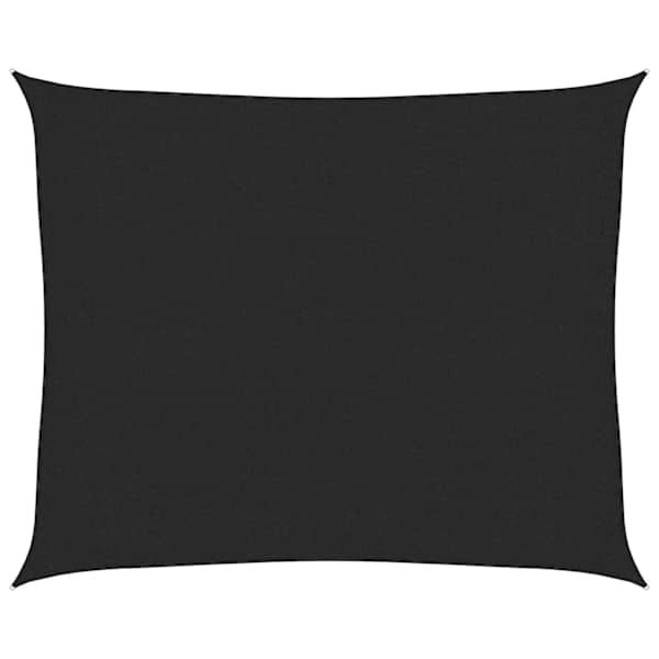 vidaXL p&auml;ikesepuri 160 g/m&sup2; must, 2,5 x 3 m, HDPE