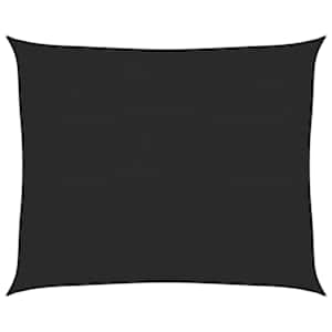 Stínicí plachta 160 g/m² černá 2,5 x 3 m HDPE - obrázek 2