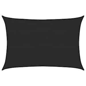 Stínící plachta 160 g/m² černá 2,5 x 3,5 m HDPE - obrázek 2