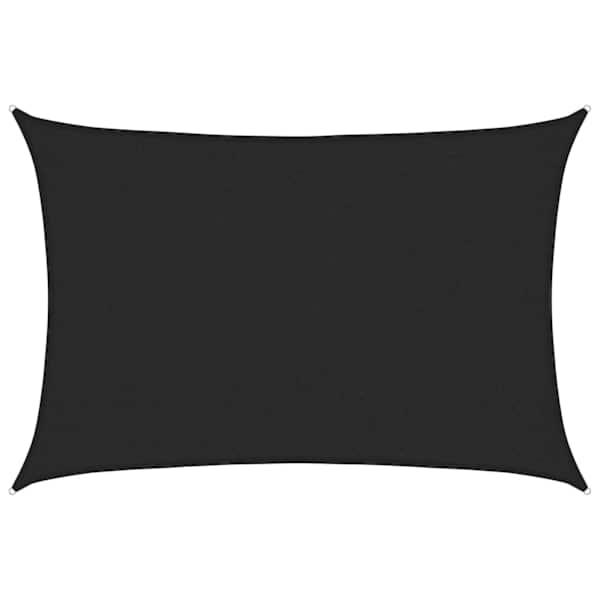 vidaXL p&auml;ikesepuri 160 g/m&sup2; must, 2,5 x 4 m, HDPE