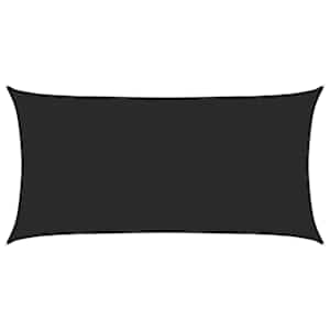 Stínící plachta 160 g/m² černá 2,5 x 5 m HDPE - obrázek 2
